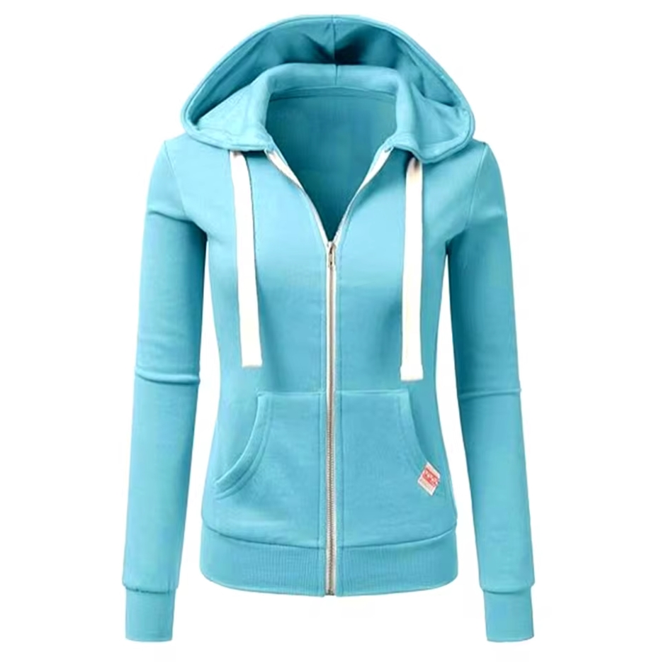 Winter Clothing Label - 2025 Autumn/Winter New Women Solid Color