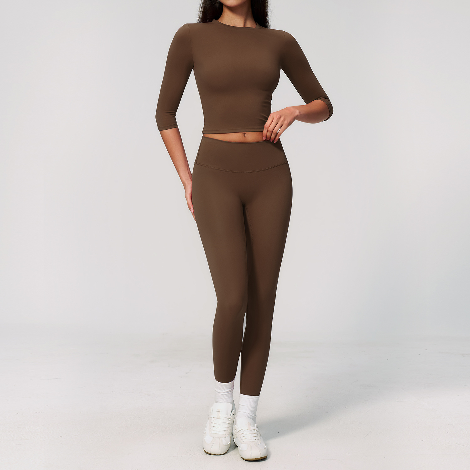 Winter Yoga Clothing - Yoga Suit 2PCS Sports Set Quick-Dry