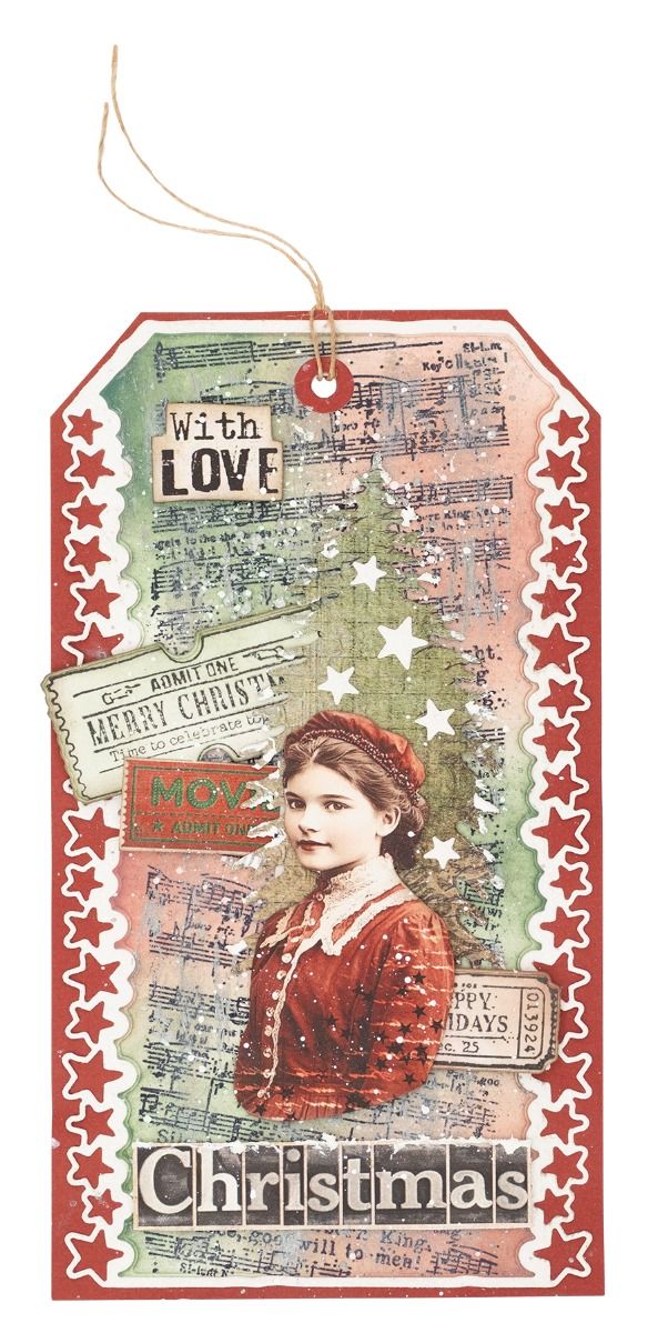 Star label Winter Santa Toy Ch - Winter Clothing Label ulasan dan harga
