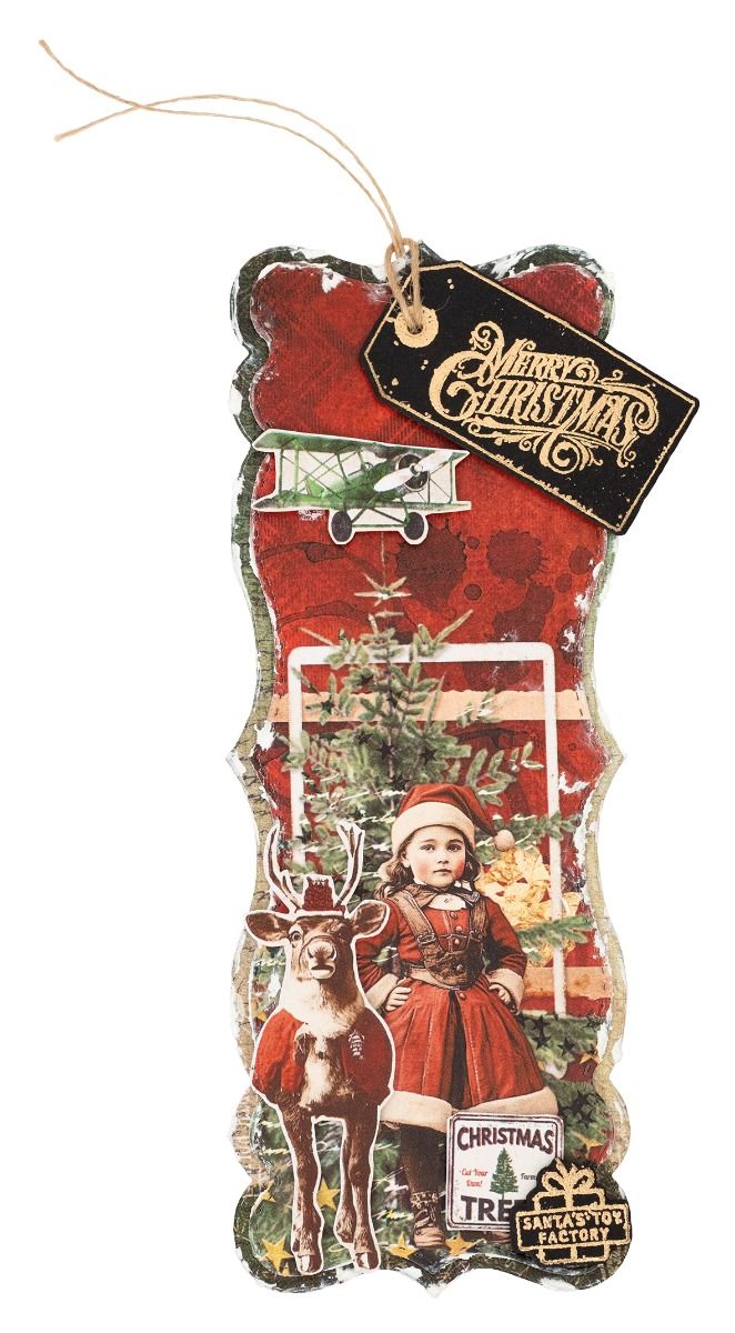 Star label Winter Santa Toy Ch - Winter Clothing Label ulasan dan harga