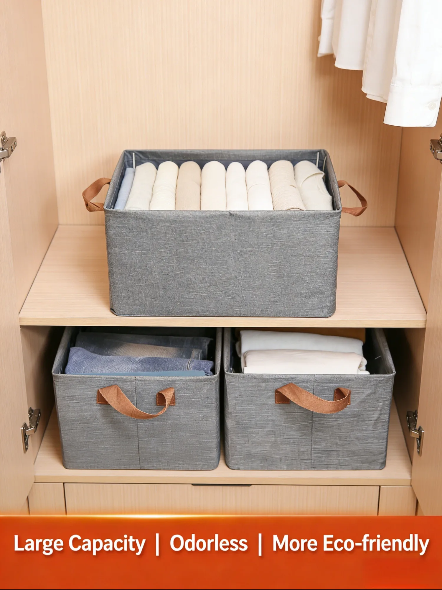 Foldable Storage Box Clothes O - Winter Clothing Organizer ulasan dan harga