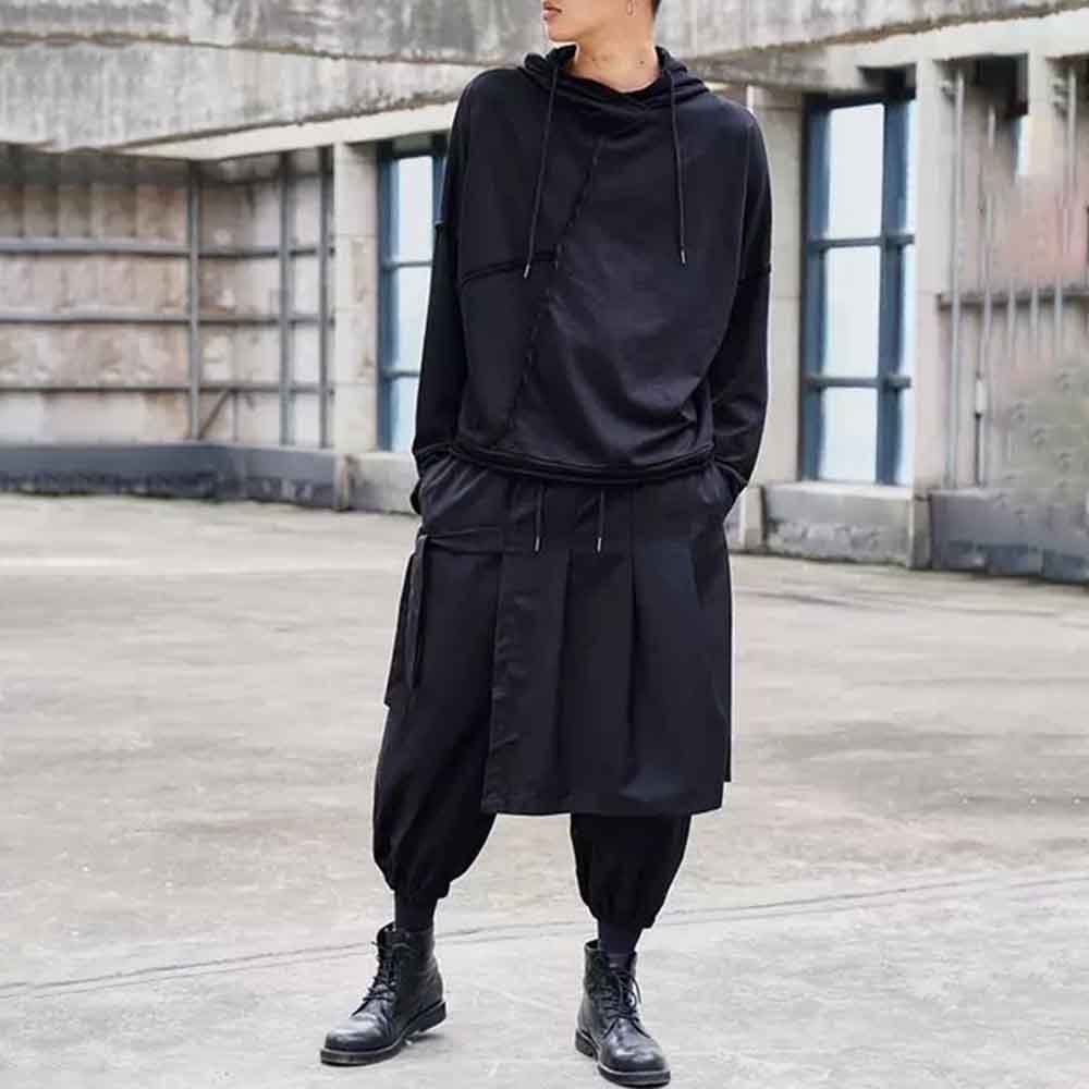 Mens Autumn Harem Pants Irregu - Winter Clothing Layers ulasan dan harga