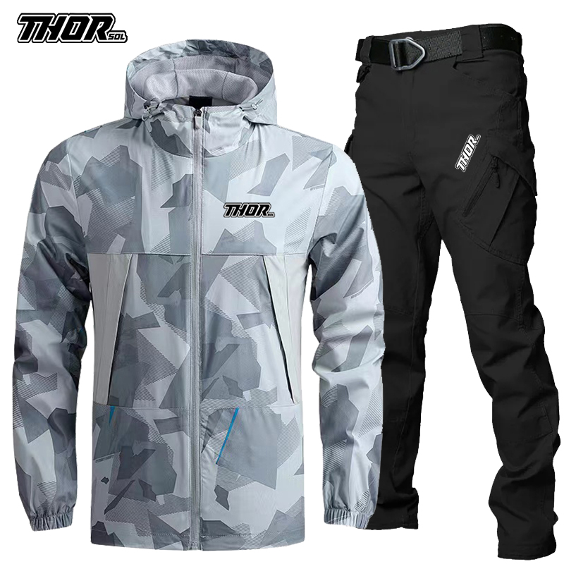 THORSOL Men Cycling Jersey Set - Winter Clothing Men Sale ulasan dan harga