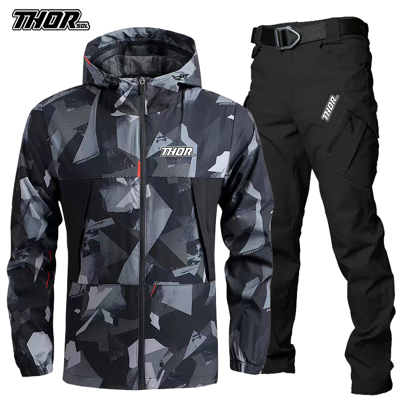 THORSOL Men Cycling Jersey Set - Winter Clothing Men Sale ulasan dan harga