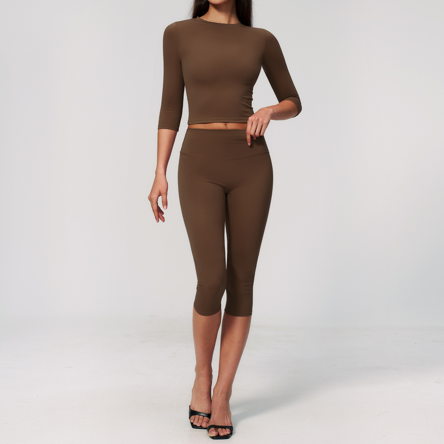 Yoga Set 2PCS Women Tracksuit  - Winter Yoga Clothing ulasan dan harga