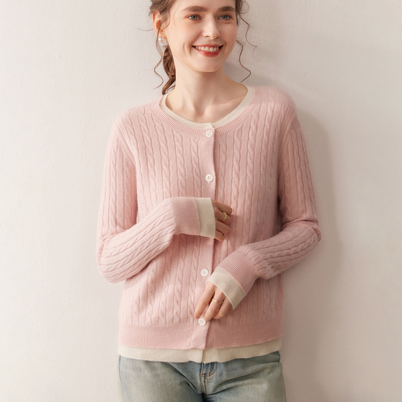 Women Cashmere Sweater Cardiga - Winter Clothing Essentials For Women ulasan dan harga