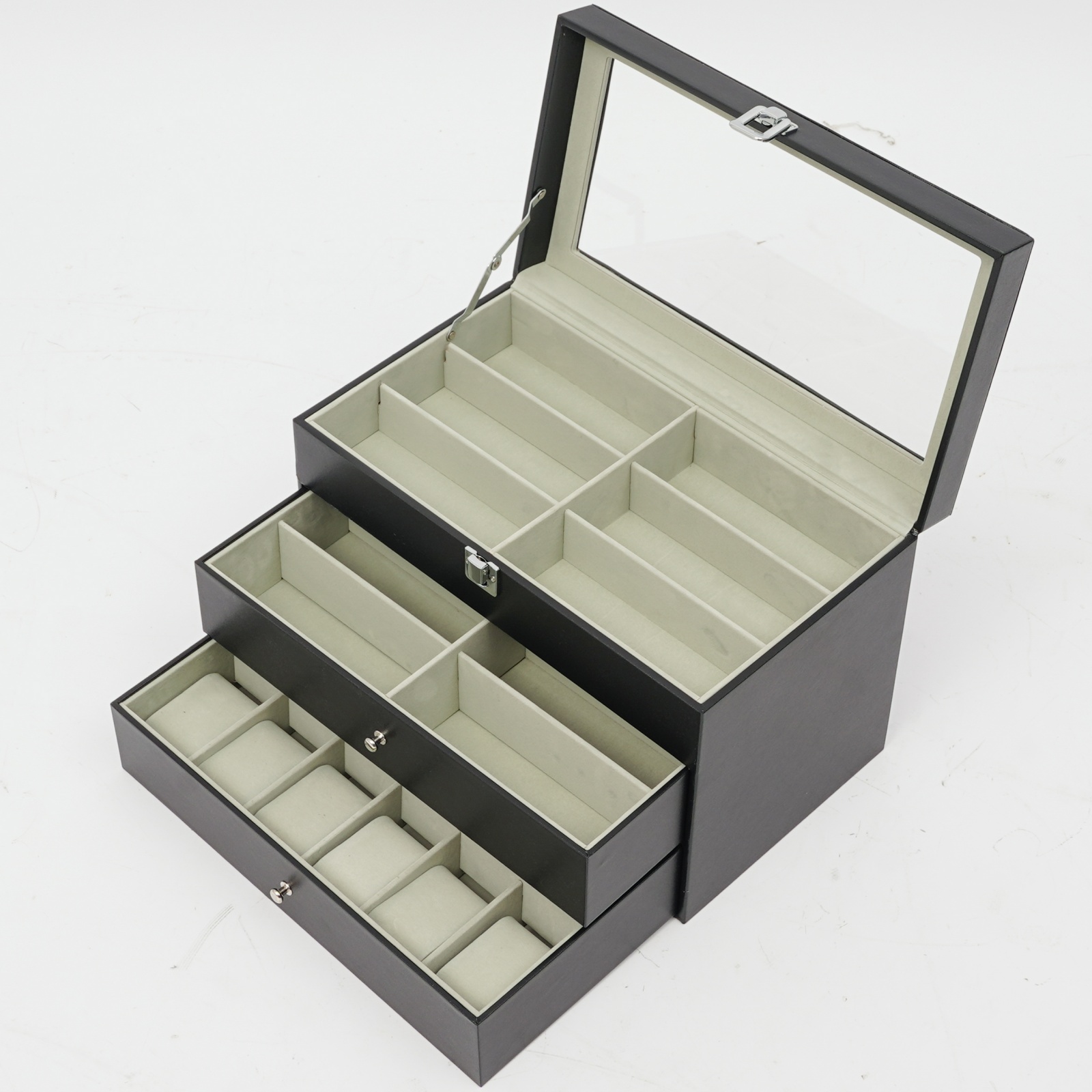Watch Box Watches and Glasses  - Winter Clothing Organizer ulasan dan harga