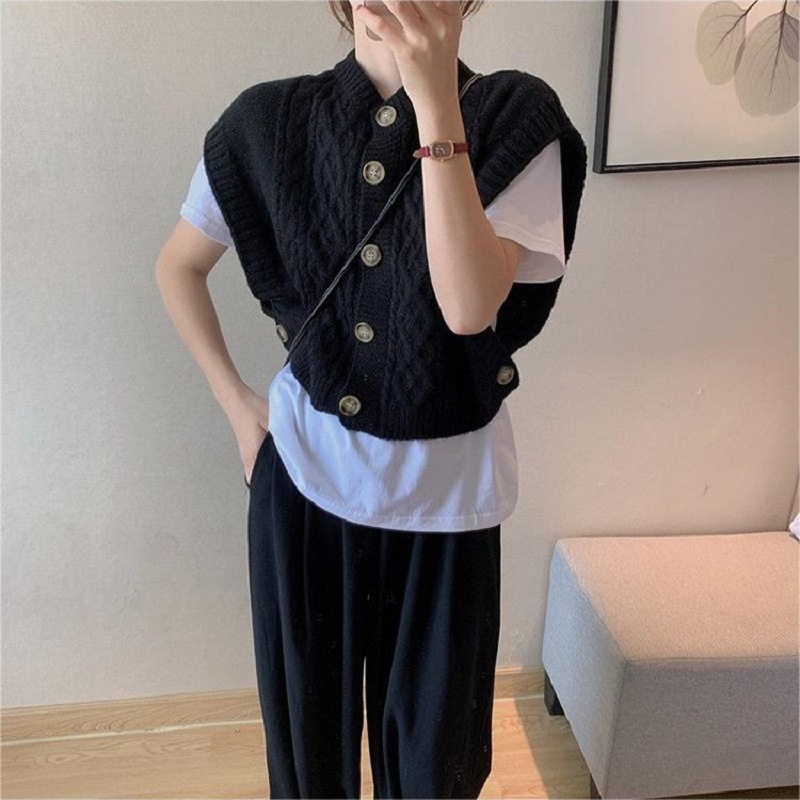 Japanese outer wear button-kni - Winter Clothing Layers ulasan dan harga