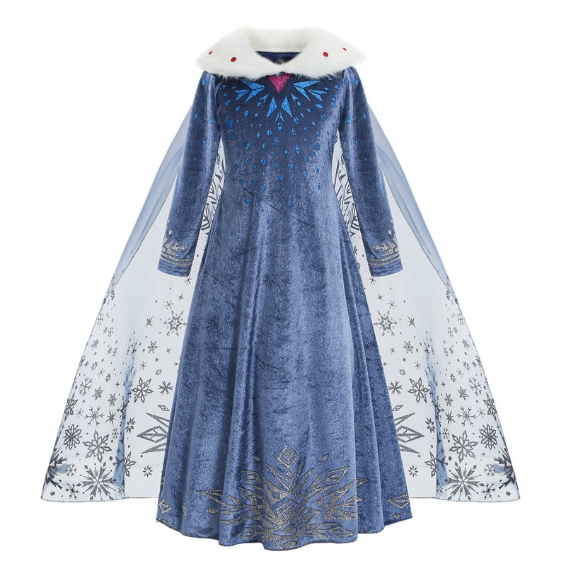 Halloween Frozen Princess Elsa - Winter Clothing Layers ulasan dan harga