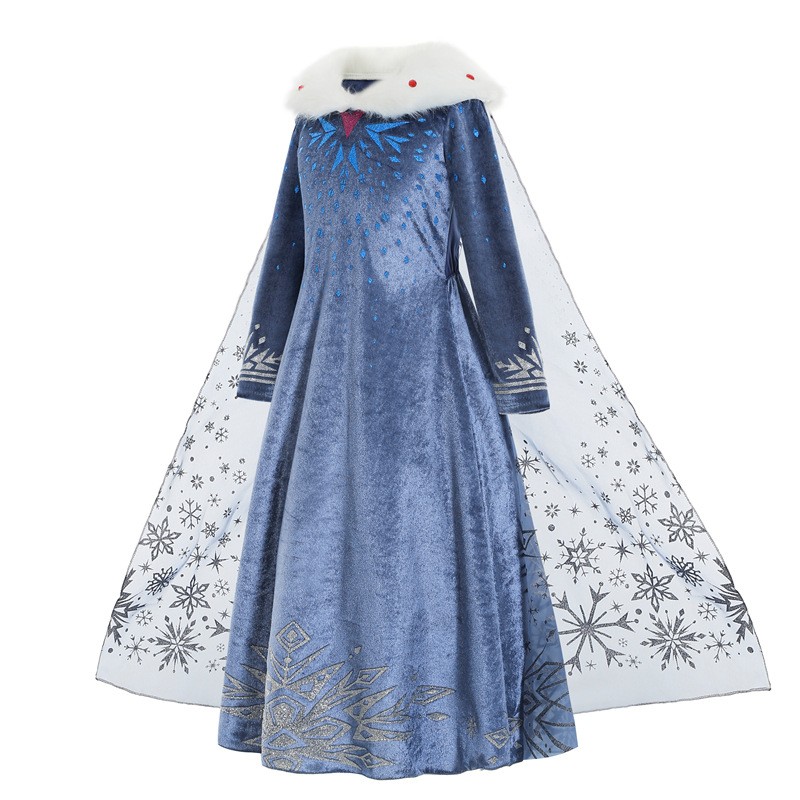 Halloween Frozen Princess Elsa - Winter Clothing Layers ulasan dan harga