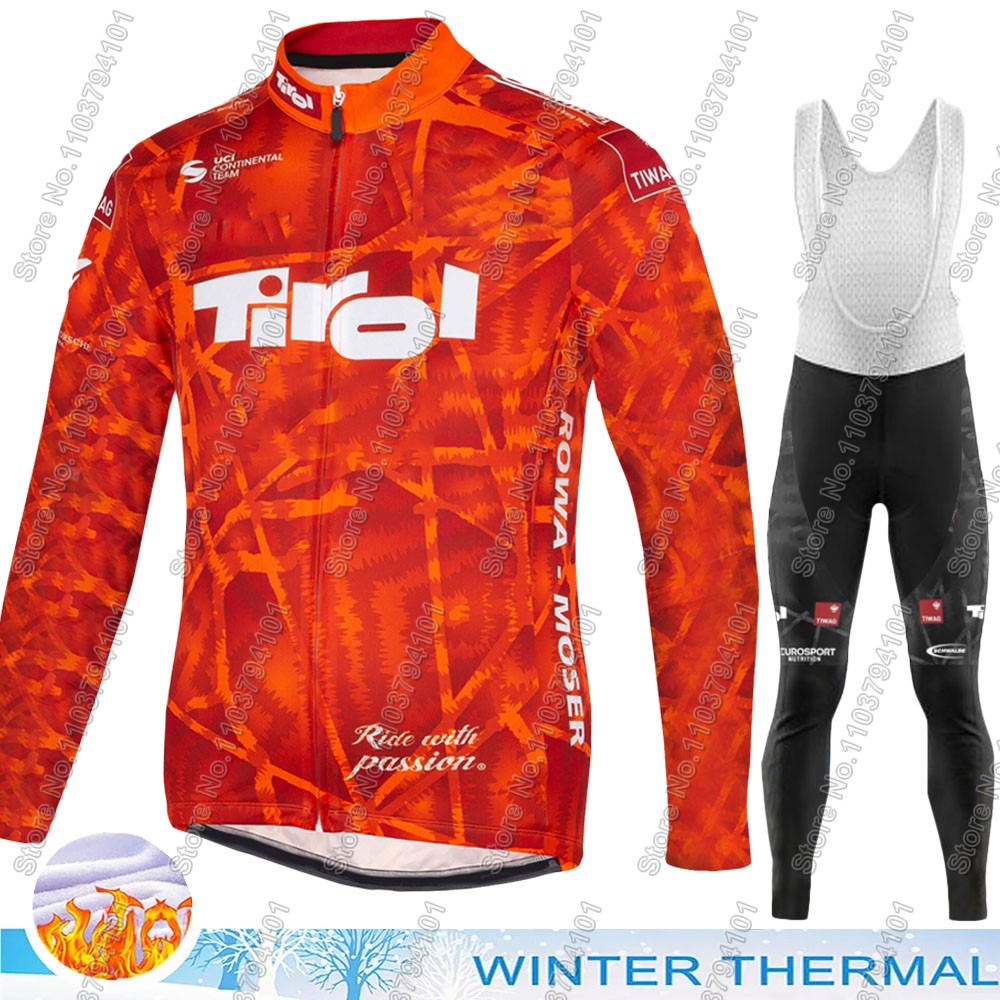 Tirol Team 2024 Cycling Jersey - Winter Clothing Men Sale ulasan dan harga