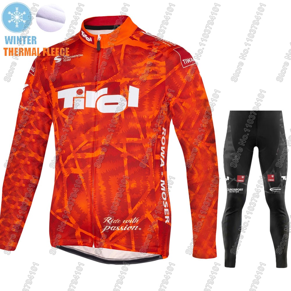Tirol Team 2024 Cycling Jersey - Winter Clothing Men Sale ulasan dan harga