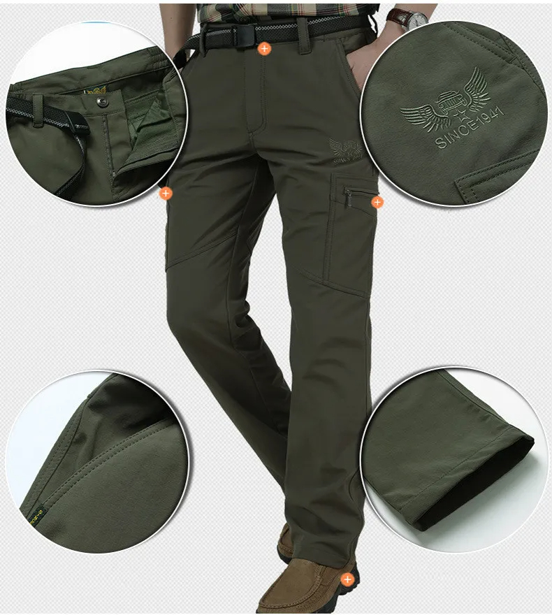 Winter Thick Pants Men Double  - Winter Clothing Layers ulasan dan harga