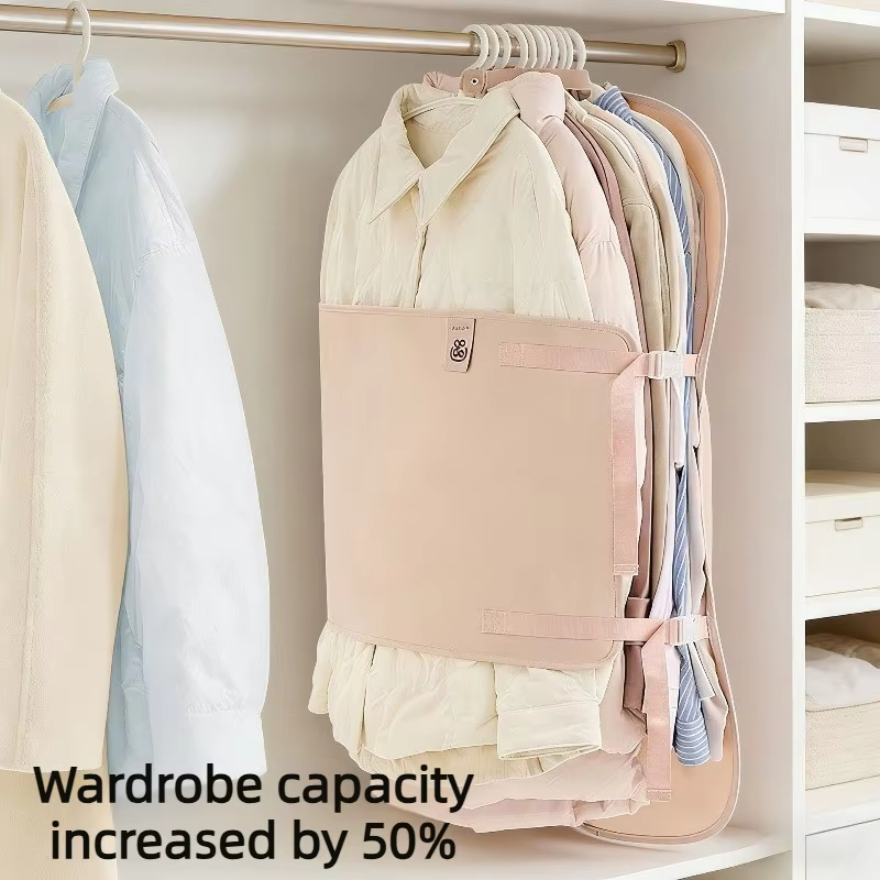 Wardrobe Compression Hanging B - Winter Clothing Organizer ulasan dan harga