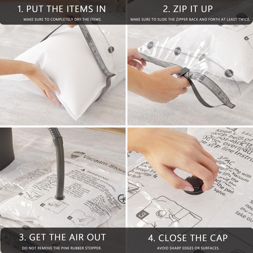 Thickened Vacuum Storage Bags  - Winter Clothing Organizer ulasan dan harga