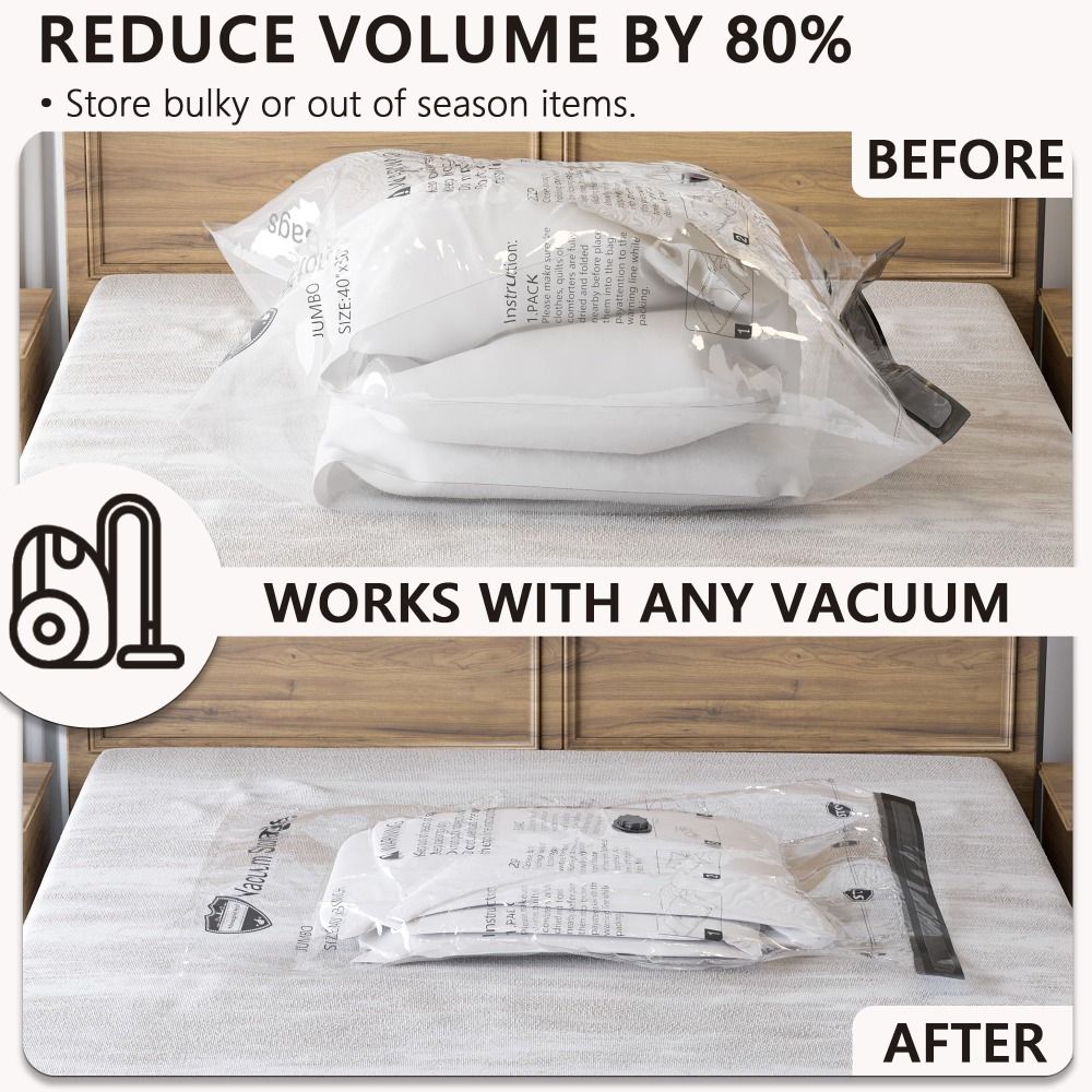 Thickened Vacuum Storage Bags  - Winter Clothing Organizer ulasan dan harga