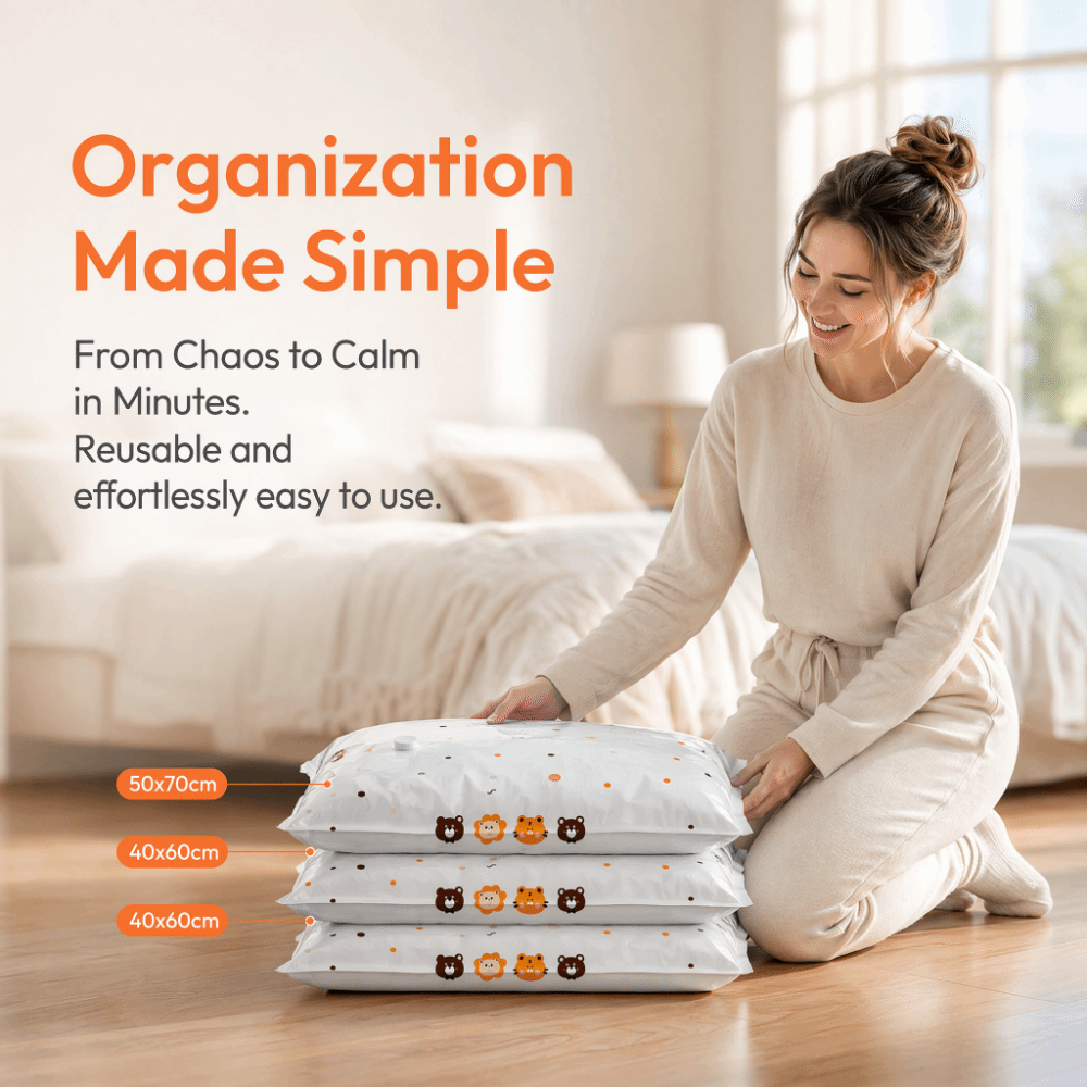 Thickened Vacuum Storage Bags  - Winter Clothing Organizer ulasan dan harga