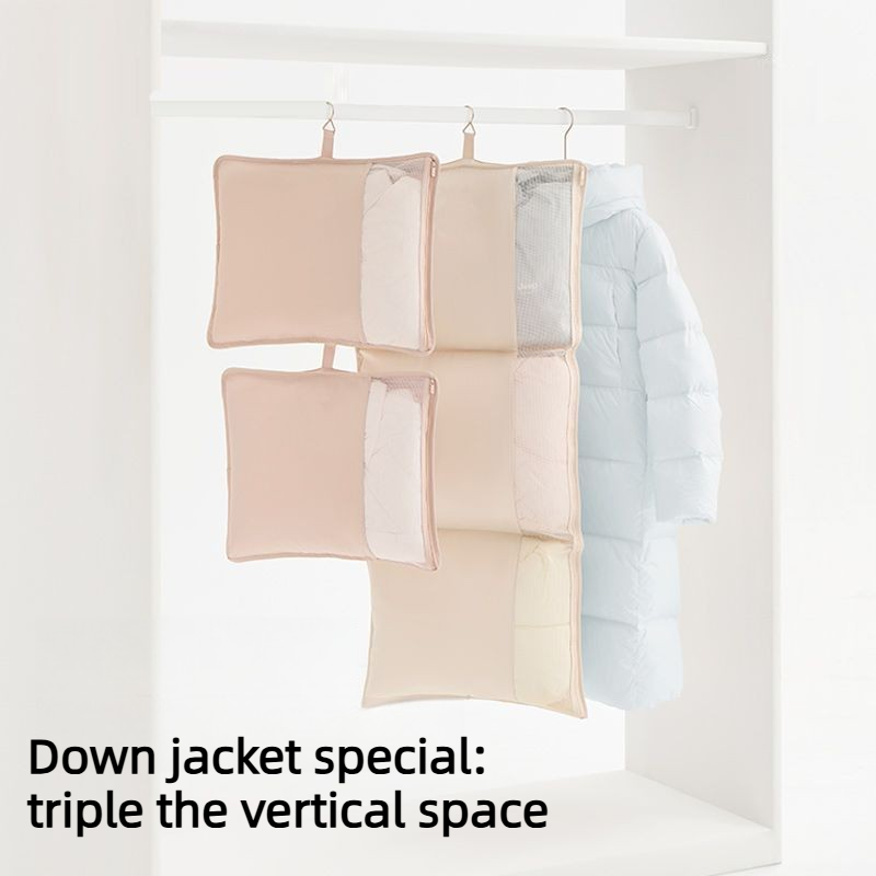 Stackable Foldable Mesh Hangin - Winter Clothing Organizer ulasan dan harga