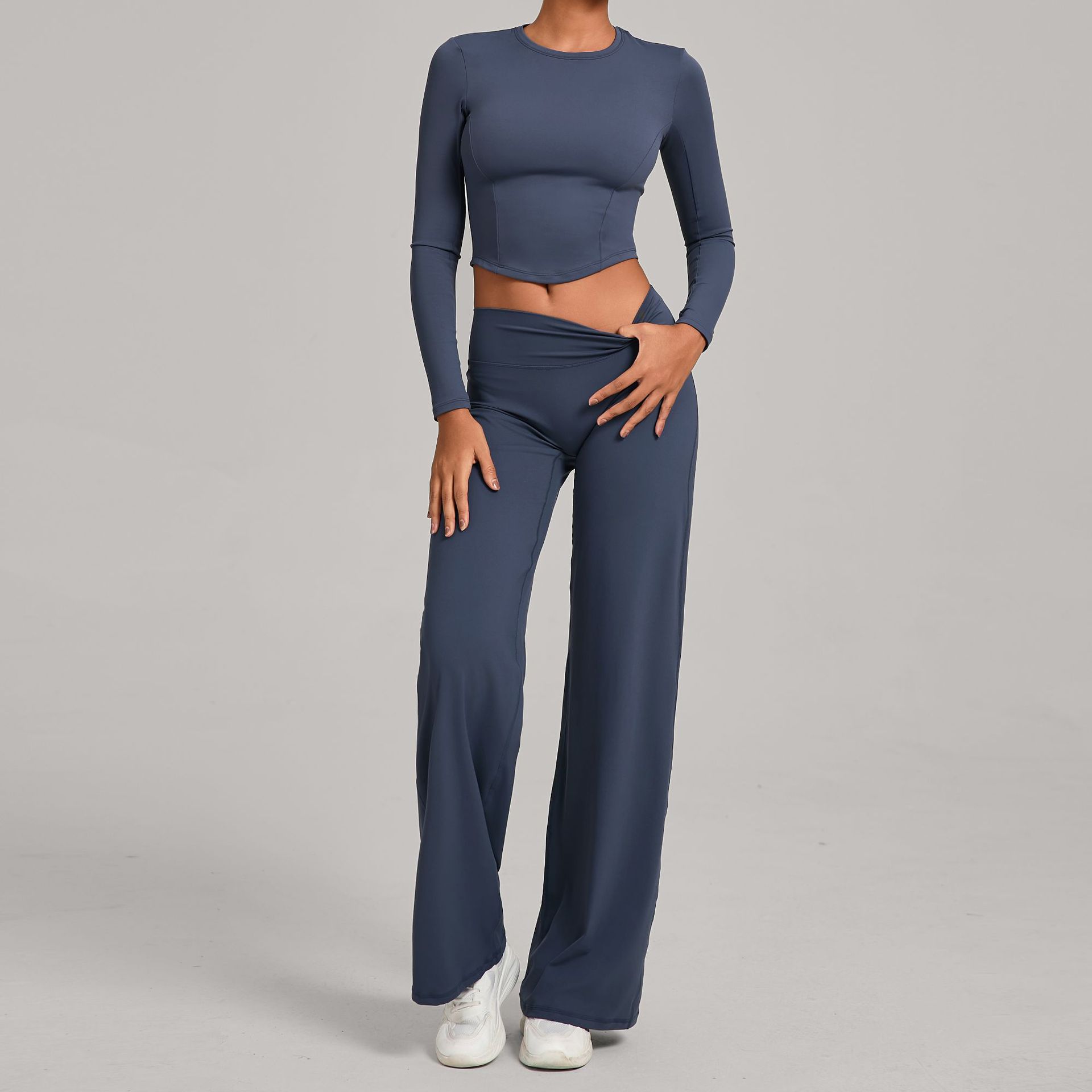 Gym Outfits 2PCS Yoga Suit Spo - Winter Yoga Clothing ulasan dan harga