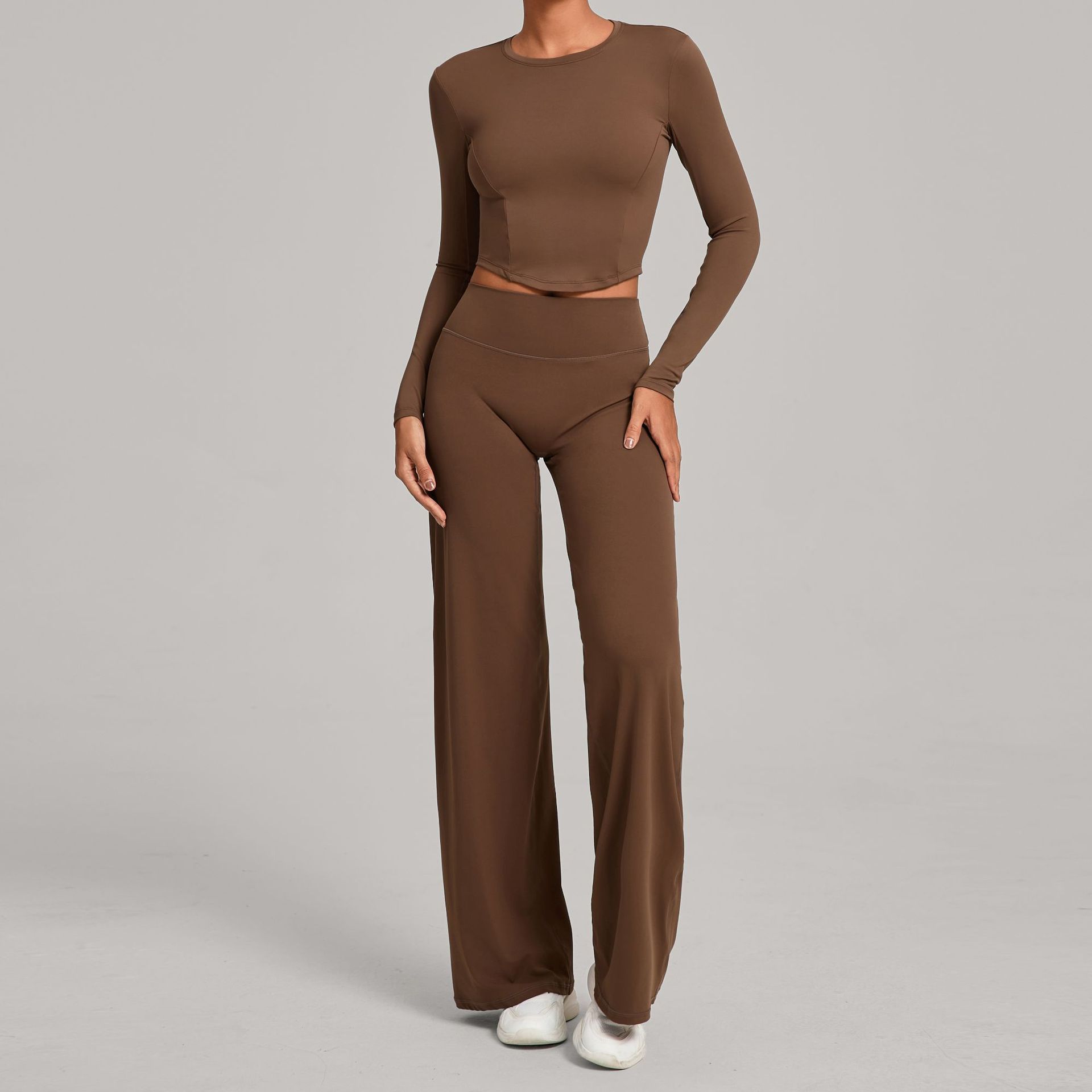 Gym Outfits 2PCS Yoga Suit Spo - Winter Yoga Clothing ulasan dan harga