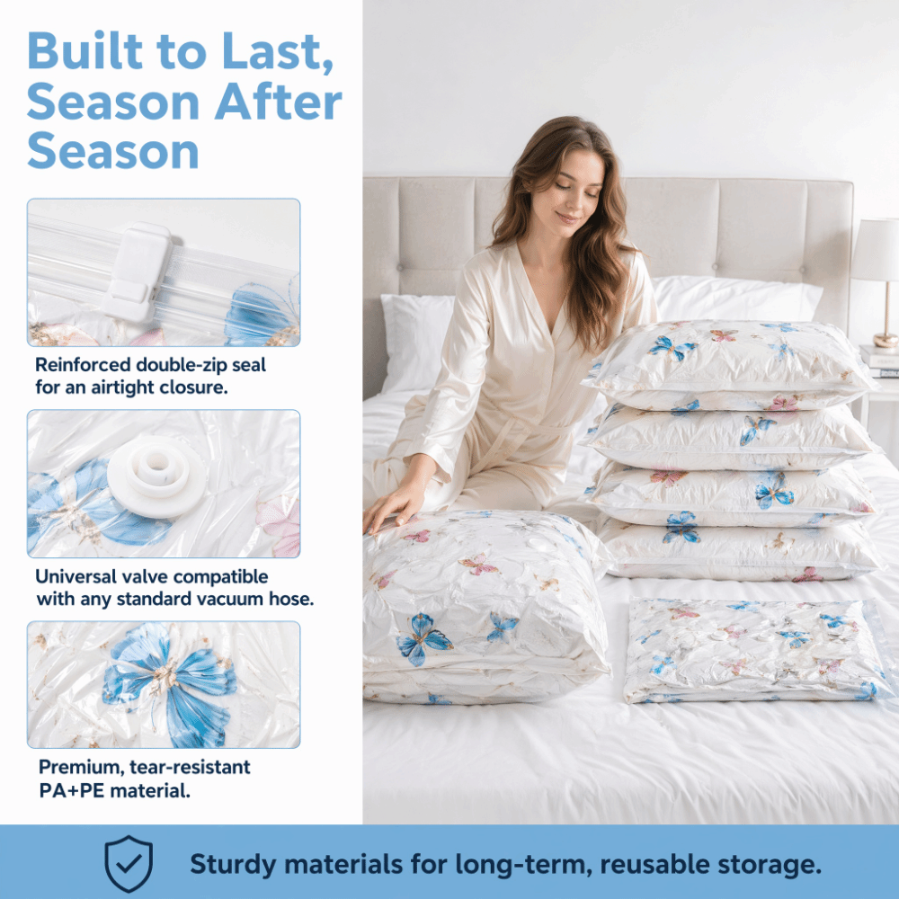 Thickened Vacuum Storage Bags  - Winter Clothing Organizer ulasan dan harga