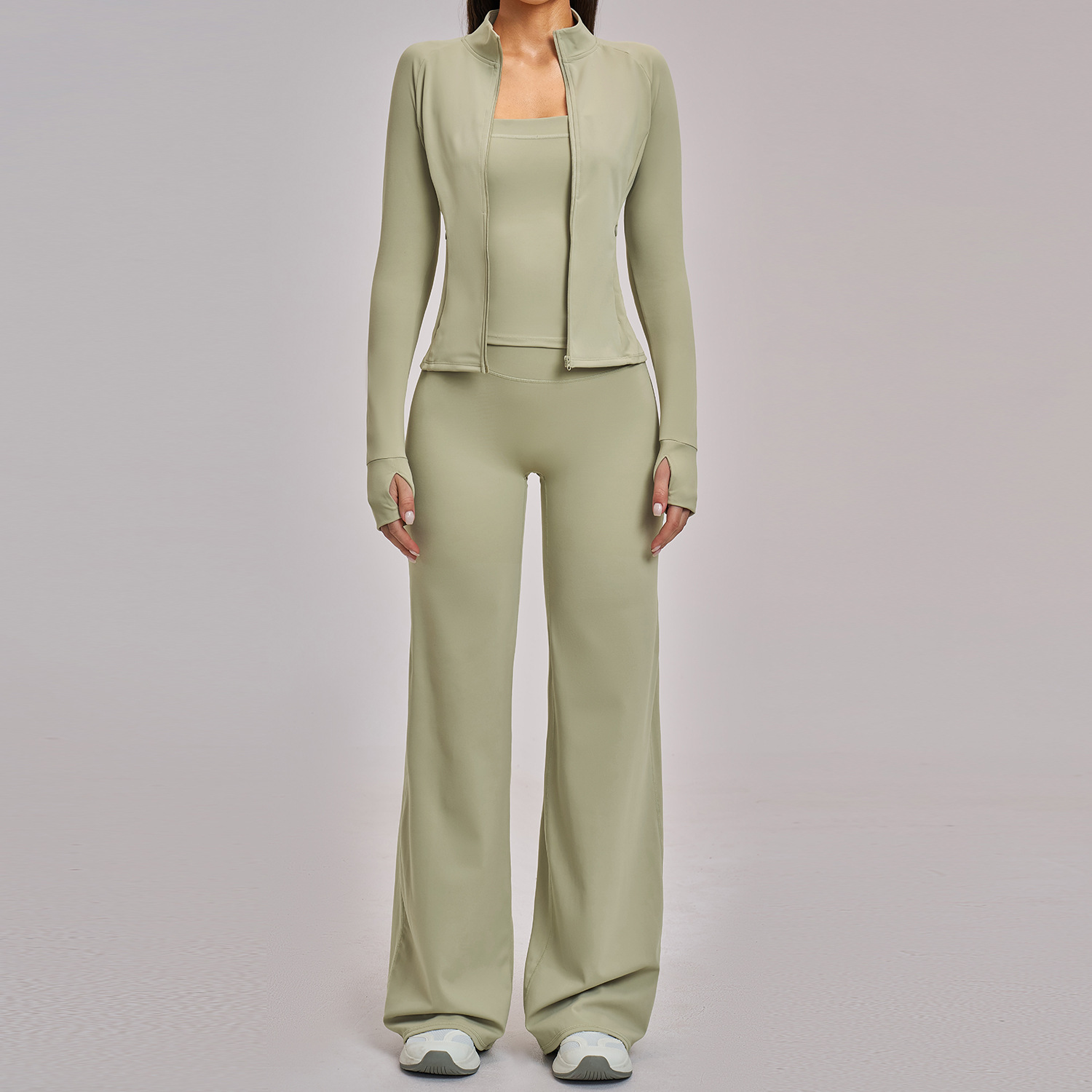 Yoga Set Women Sports Outfits  - Winter Yoga Clothing ulasan dan harga