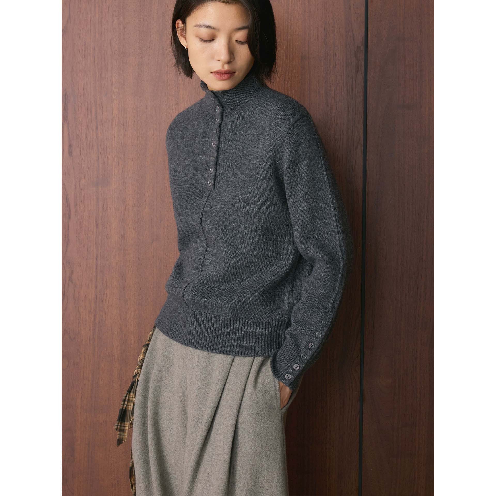 Retro Japanese Style Knitted S - Thermal Base Layer ulasan dan harga