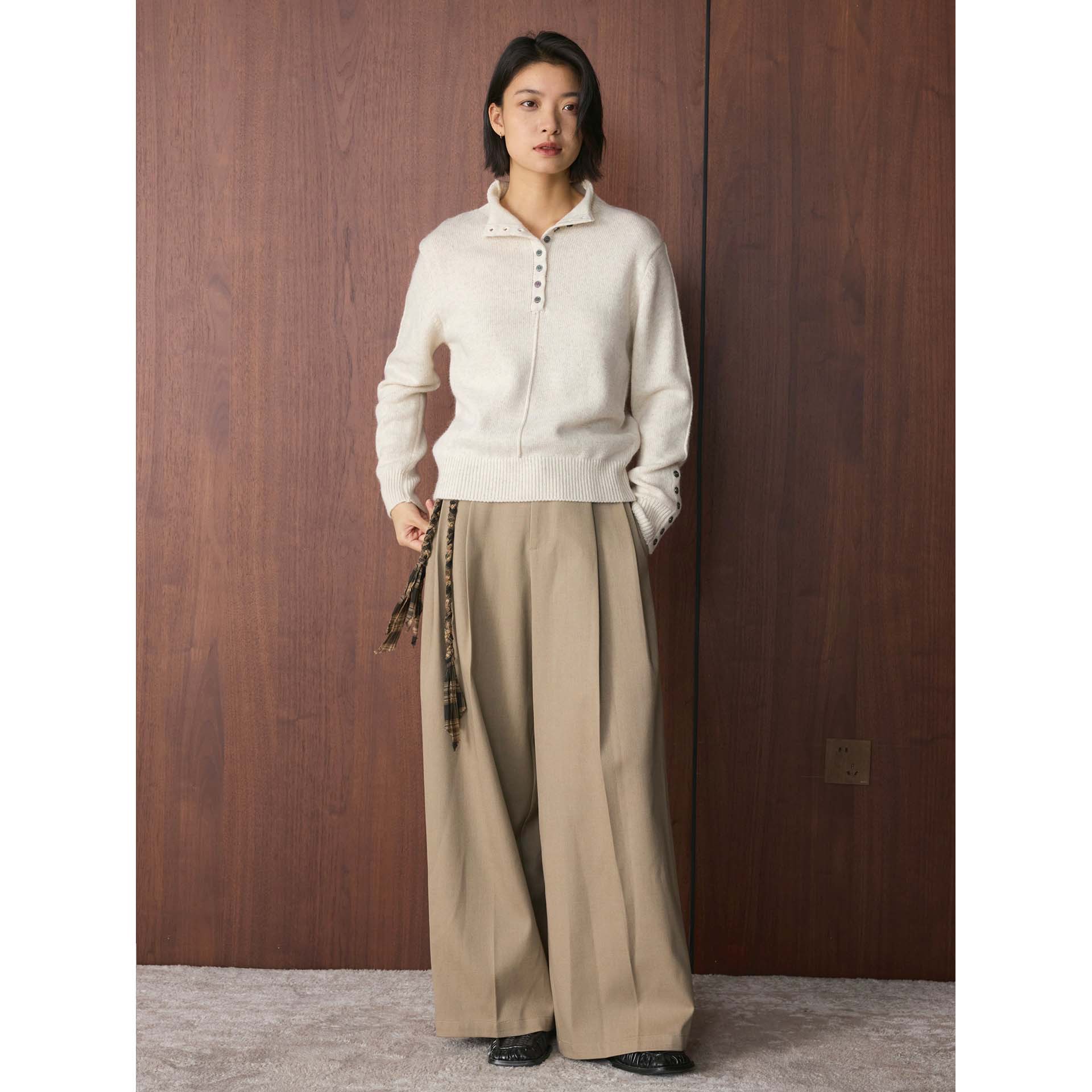 Retro Japanese Style Knitted S - Thermal Base Layer ulasan dan harga