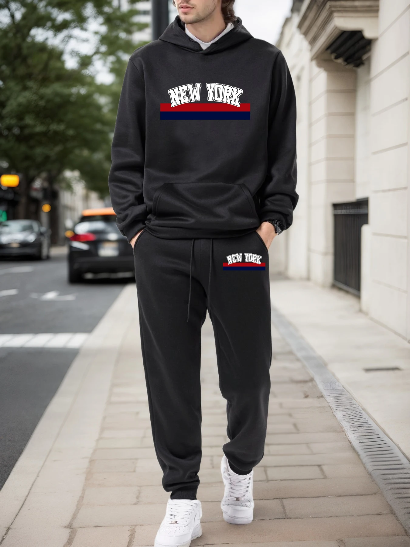 Hot Sales Men's Hoodies 2 Pcs  - Winter Clothing Men Sale ulasan dan harga