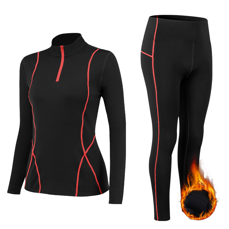 Winter Thermal Fleece Yoga Sui - Winter Yoga Clothing ulasan dan harga