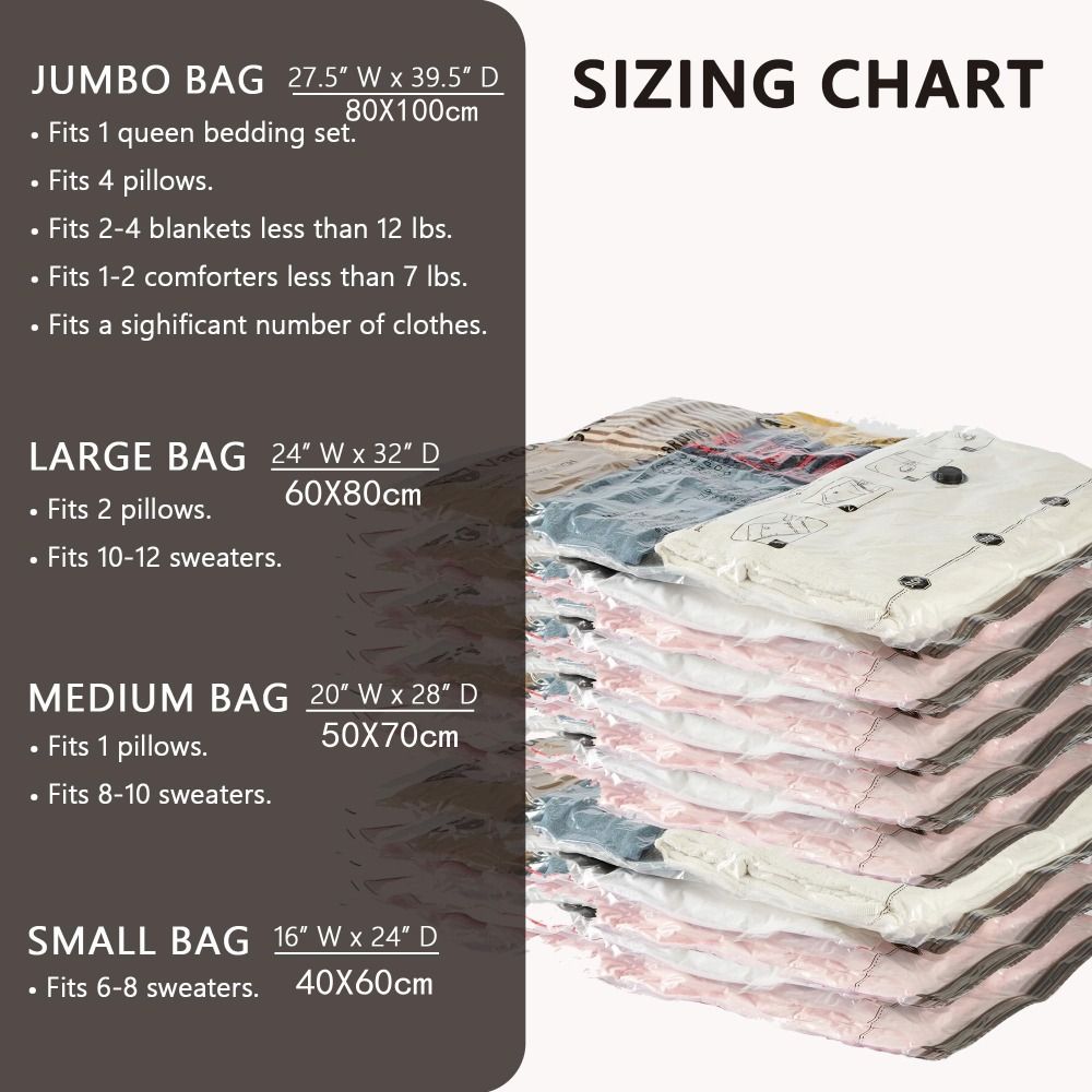 Thickened Vacuum Storage Bags  - Winter Clothing Organizer ulasan dan harga