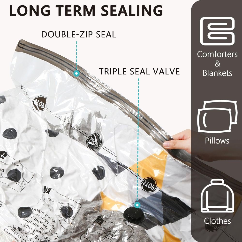 Thickened Vacuum Storage Bags  - Winter Clothing Organizer ulasan dan harga
