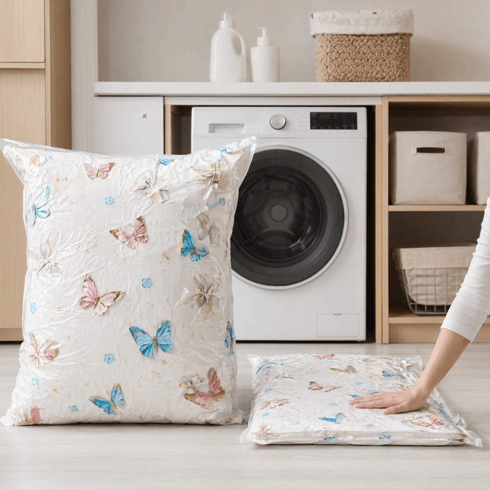 Thickened Vacuum Storage Bags  - Winter Clothing Organizer ulasan dan harga