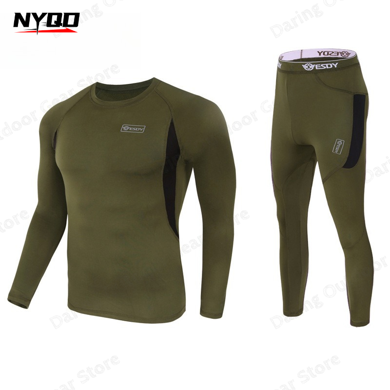 Men Fleece‑Lined Thermal Base  - Thermal Base Layer ulasan dan harga