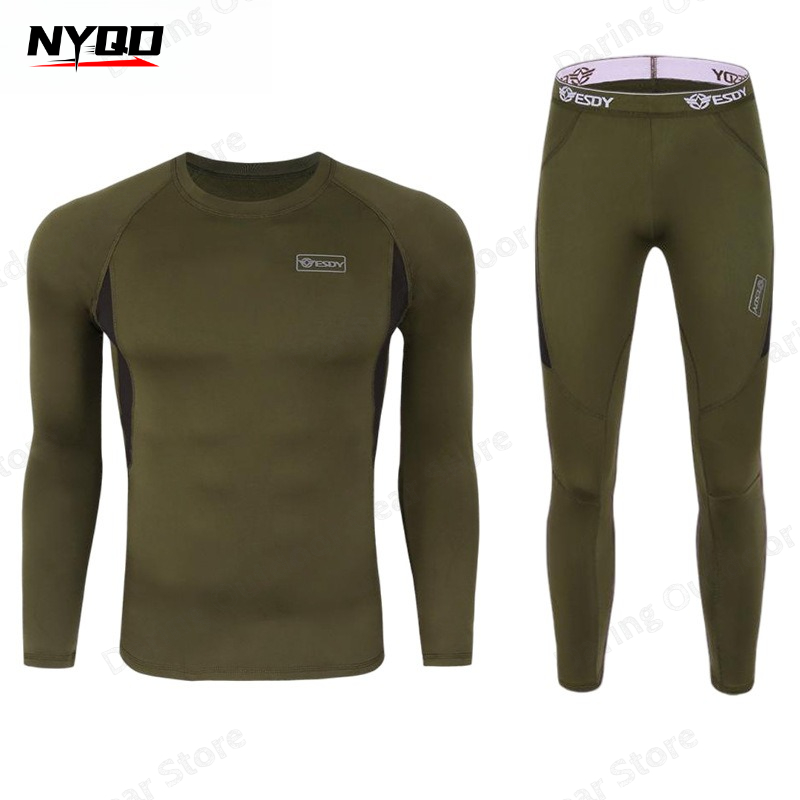 Men Fleece‑Lined Thermal Base  - Thermal Base Layer ulasan dan harga