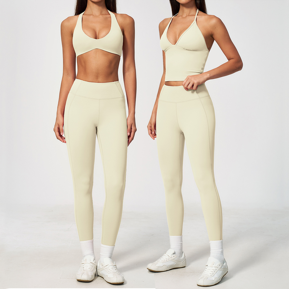 Women 2PCS Yoga Set 3/4 Sleeve - Winter Yoga Clothing ulasan dan harga